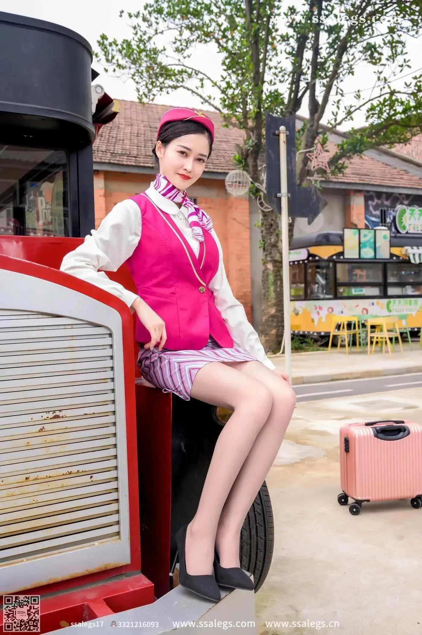 [SSA丝社]超清写真 NO.436 漫漫她的空姐梦(下) [69P]插图7